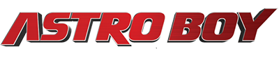 Astro Boy: The Video Game title screen for Nintendo DS